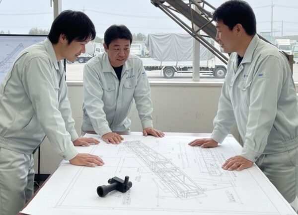 フォークリフト専用 トラック荷台シート掛け機のBasicDesign